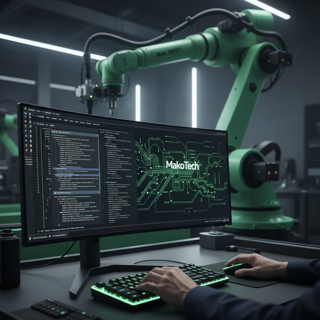 MakoTech bei der Arbeit